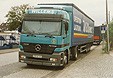 Mercedes Actros 1843 L Gardinenplanensattelzug